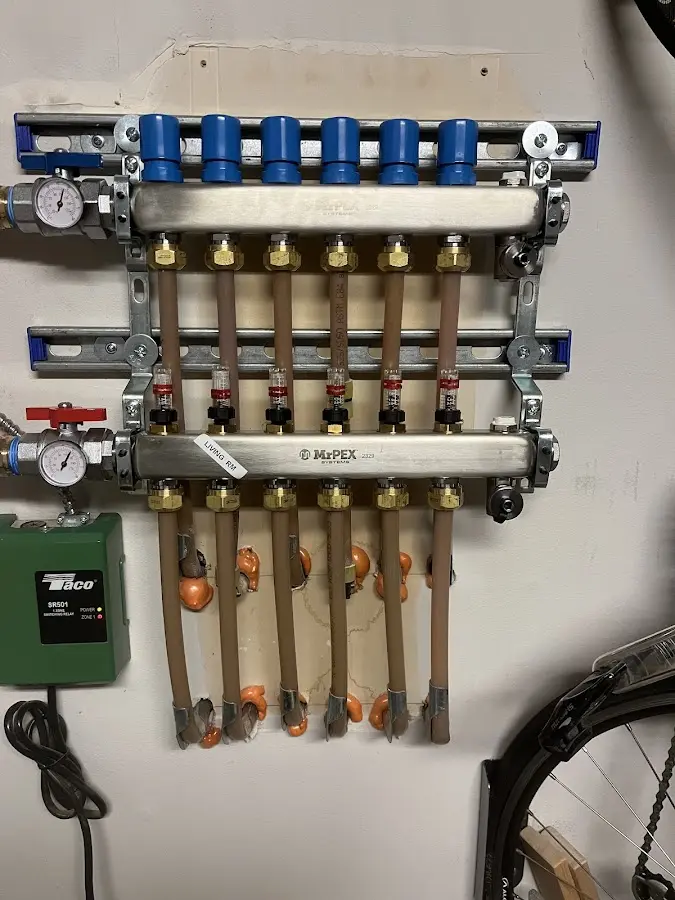 Plumber performing Leak Detection at a residential property in Hilltop